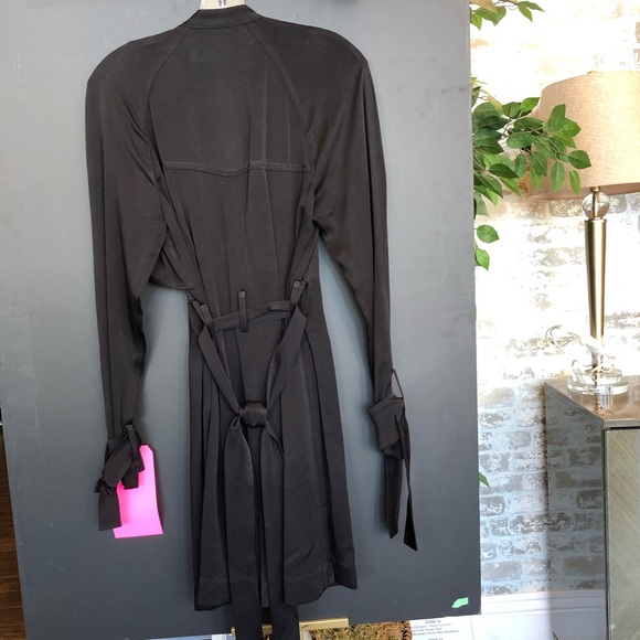 A.L.C. Satin trench coat - Picture 7 of 8